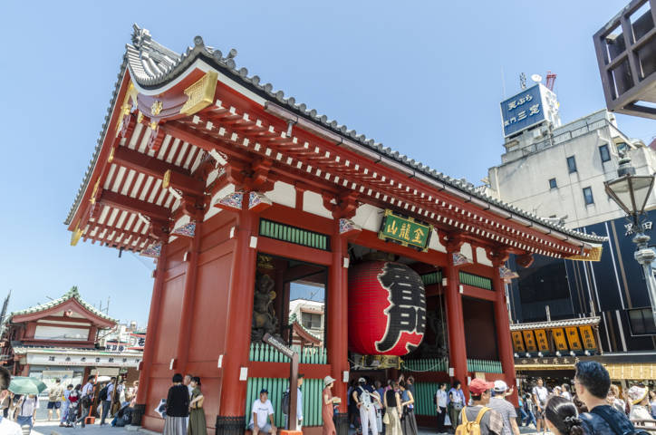 28 - Tokyo - barrio de Asakusa - templo de Senso-ji - Puerta Kaminarimon